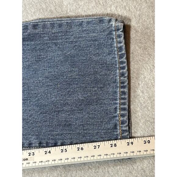 Levi strauss 517 Jeans Mens W34 L29 Straight Leg Boot Cut Blue Denim - Picture 5 of 15